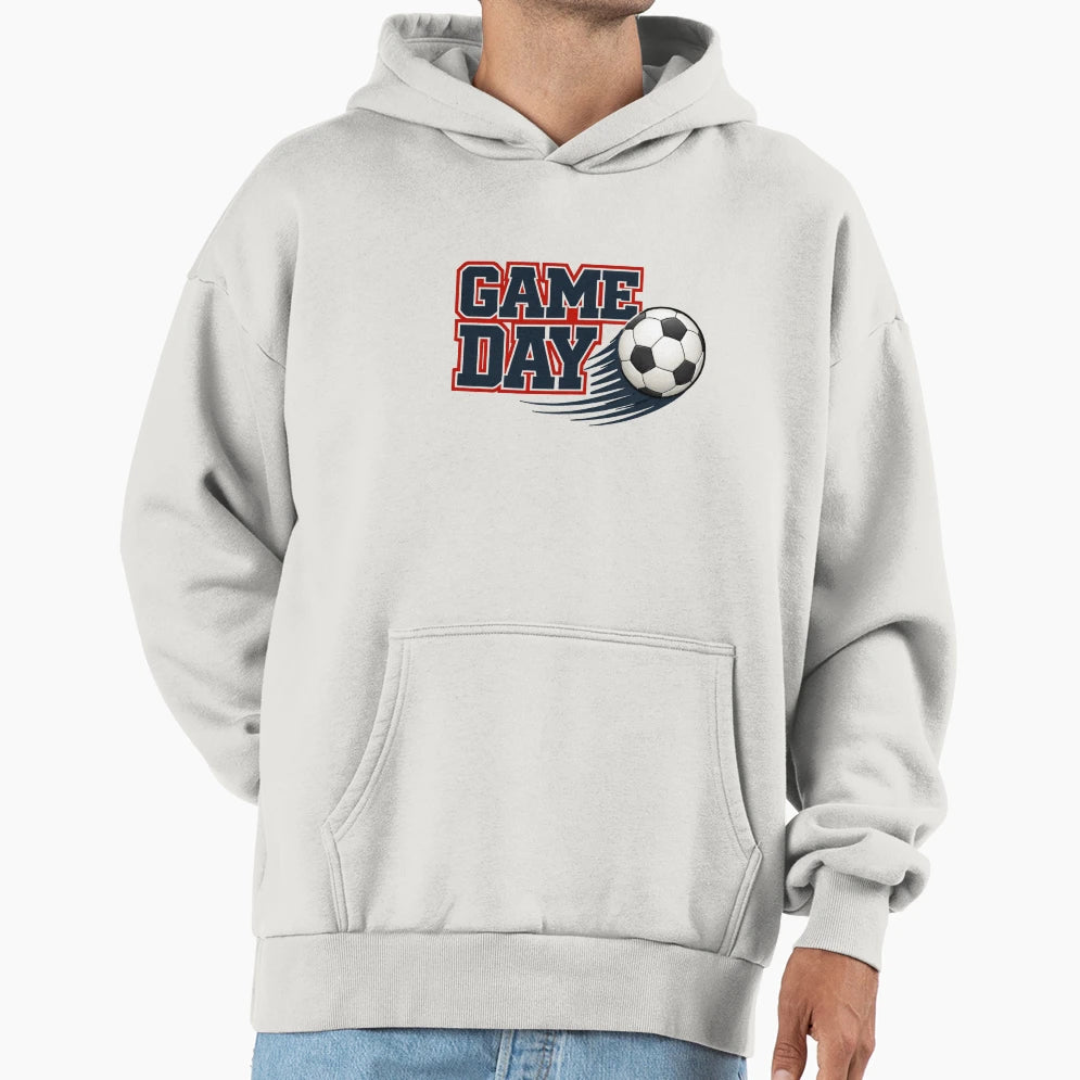 Soccer Game Day Hoodie - Custom Art Print Unisex - T-Shirt, Sweatshirt, Hoodie
