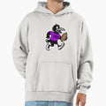 Raven Football Mascot Hoodie - Streetwear Style Men Women - T-Shirt, Sweatshirt, Hoodie