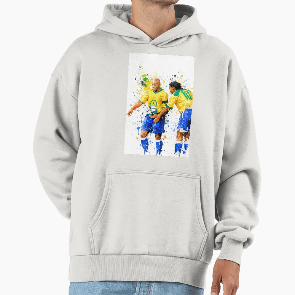 Brazilian Iconic Duo Hoodie - Trendy Graphic Men Women - T-Shirt, Sweatshirt, Hoodie