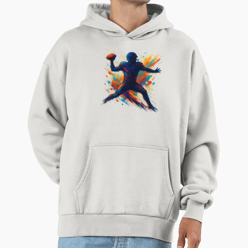 American Football Football Sports Athlete Hoodie - Graphic Print Men Women - T-Shirt, Sweatshirt, Hoodie