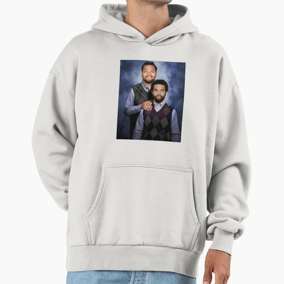 CW Rome Odunze Football Stepbrothers Hoodie - Trendy Graphic for Adults - T-Shirt, Sweatshirt, Hoodie