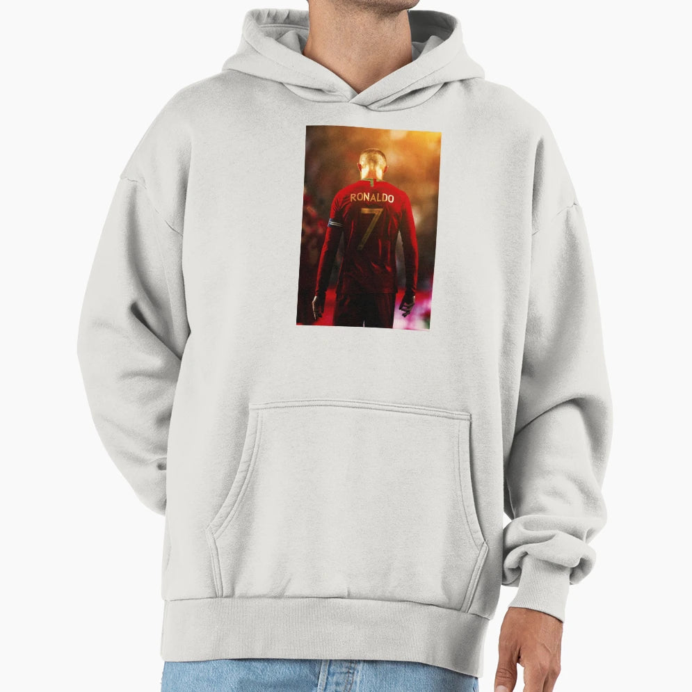Cristiano Ronaldo Greatest Player Hoodie - Unique Graphic for Adults - T-Shirt, Sweatshirt, Hoodie
