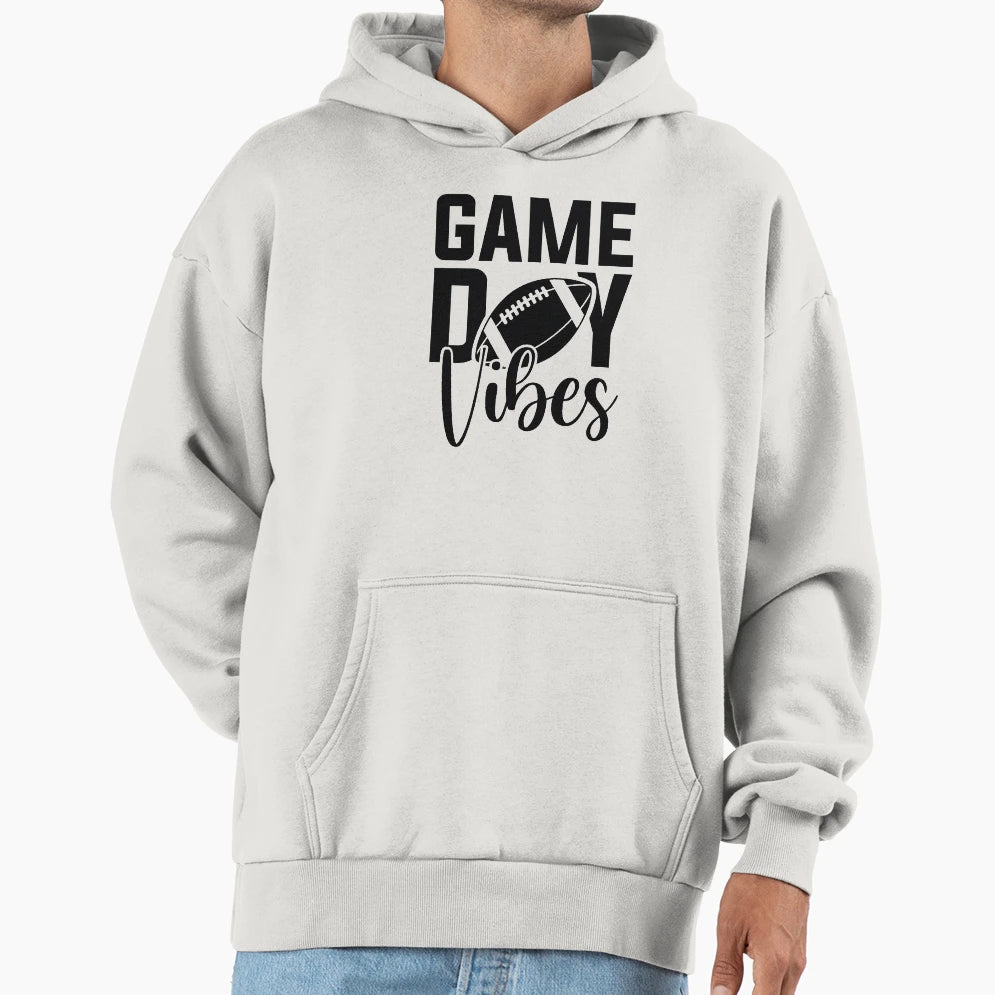 Game Day Vibes Hoodie - Novelty Apparel Unisex - T-Shirt, Sweatshirt, Hoodie