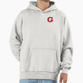 G Initial Letter Patch Hoodie - Minimalist Print Men Women - T-Shirt, Sweatshirt, Hoodie