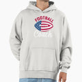 American Football Player 4Th July Usa Hoodie - Minimalist Print Unisex - T-Shirt, Sweatshirt, Hoodie