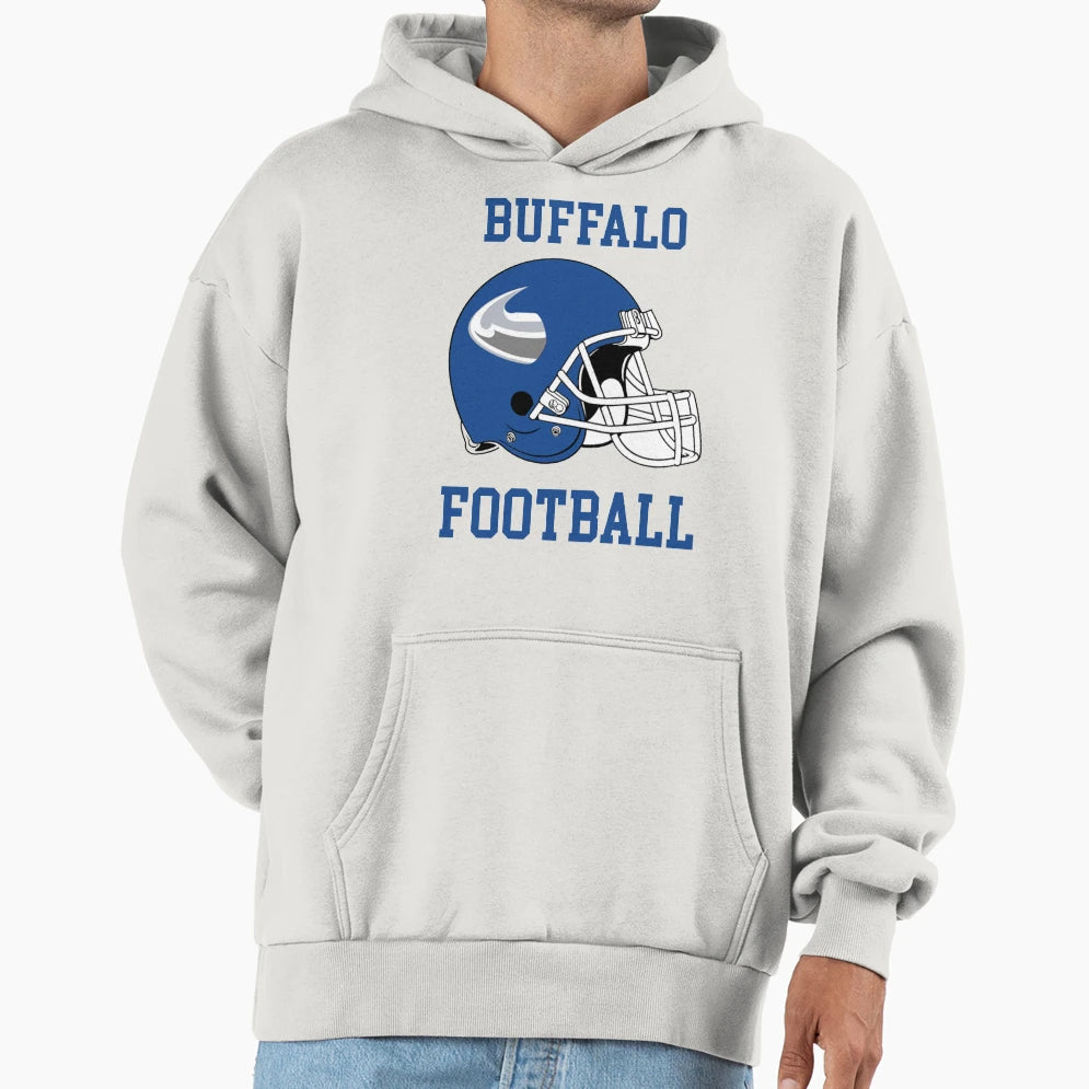 Buffalo Football Hoodie - Casual Everyday Wear Unisex - T-Shirt, Sweatshirt, Hoodie
