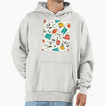 Rugby Sports Pattern Hoodie - Unique Graphic Men Women - T-Shirt, Sweatshirt, Hoodie