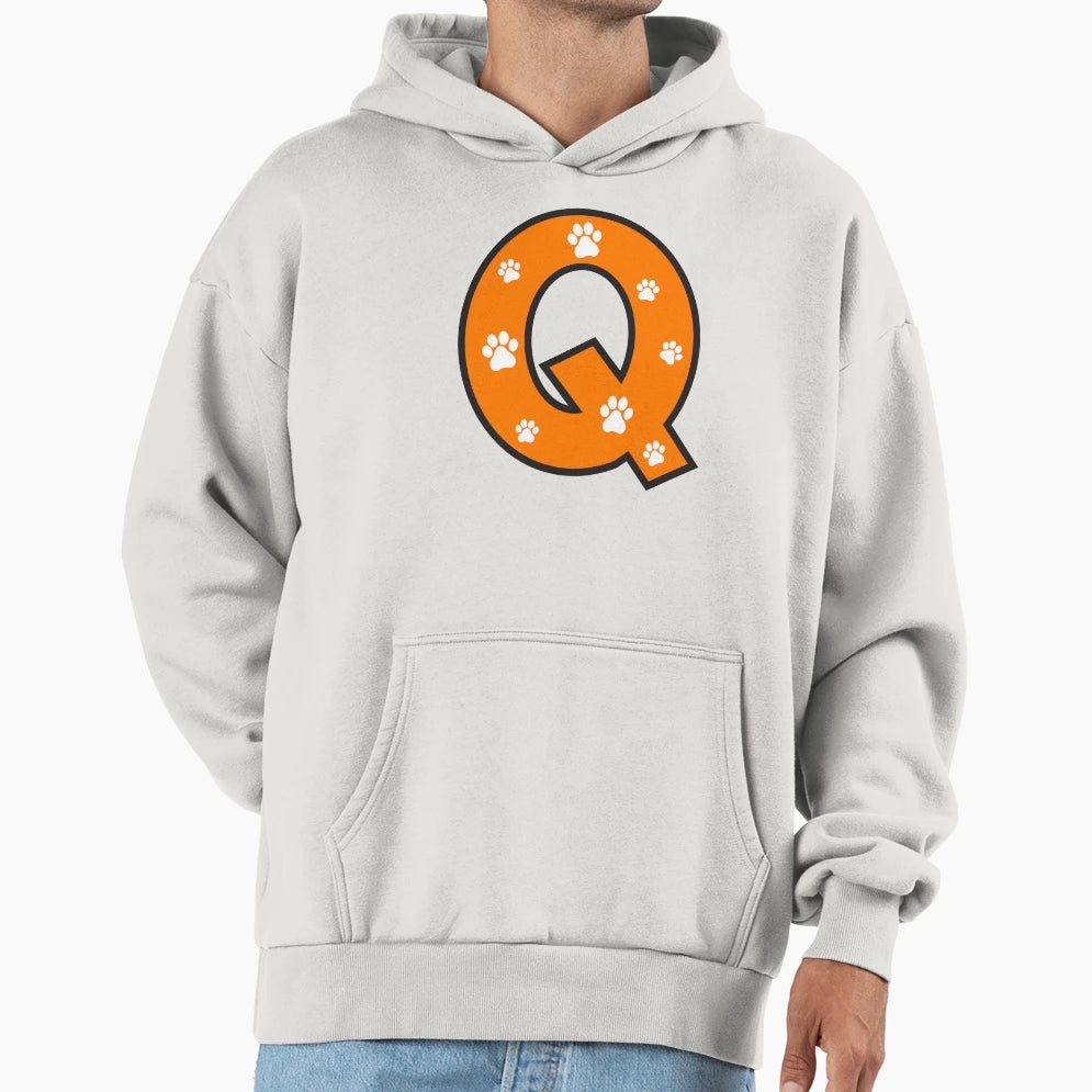Paw Alphabet Hoodie - Custom Art Print for Adults - T-Shirt, Sweatshirt, Hoodie