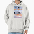October Birthday Love Football Hoodie - Streetwear Style Unisex - T-Shirt, Sweatshirt, Hoodie