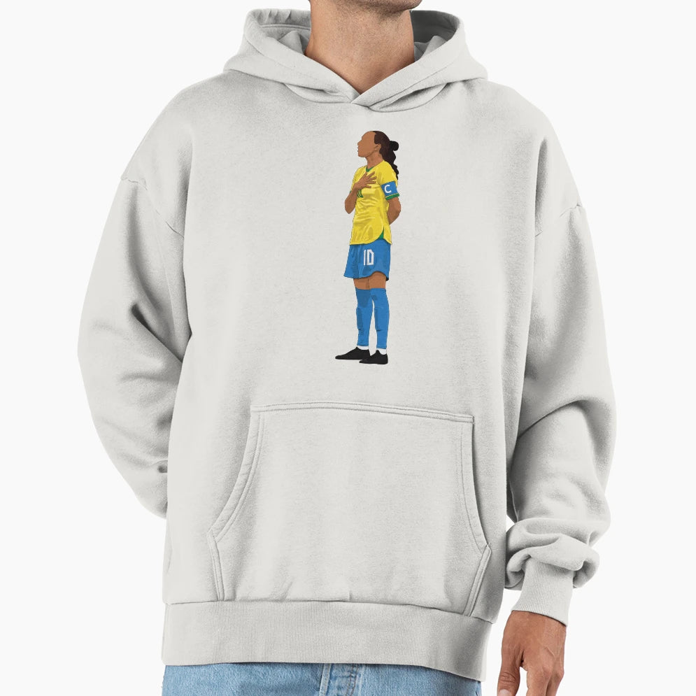 Female Soccer Player Hymn Hoodie - Graphic Print Unisex - T-Shirt, Sweatshirt, Hoodie
