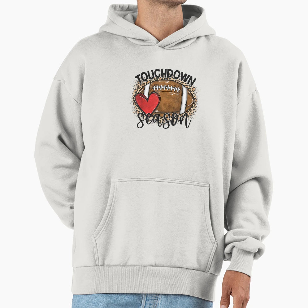 Touchdown Season Football Back To T-Shirt - Graphic Print for Adults - T-Shirt, Sweatshirt, Hoodie