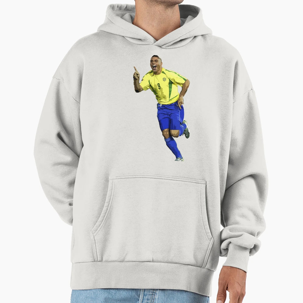 Ronaldo Nazario Hoodie - Streetwear Style Unisex - T-Shirt, Sweatshirt, Hoodie