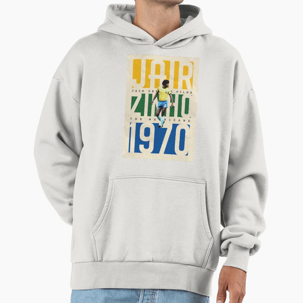 Jairzinho Hoodie - Casual Everyday Wear Unisex - T-Shirt, Sweatshirt, Hoodie