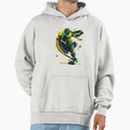 Brazil Soccer Quality Art Hoodie - Graphic Print for Adults - T-Shirt, Sweatshirt, Hoodie