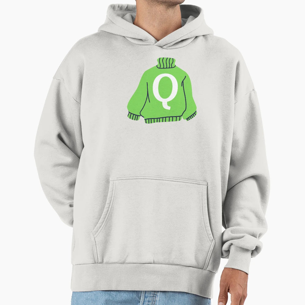Letter Hoodie - Casual Everyday Wear for Adults - T-Shirt, Sweatshirt, Hoodie