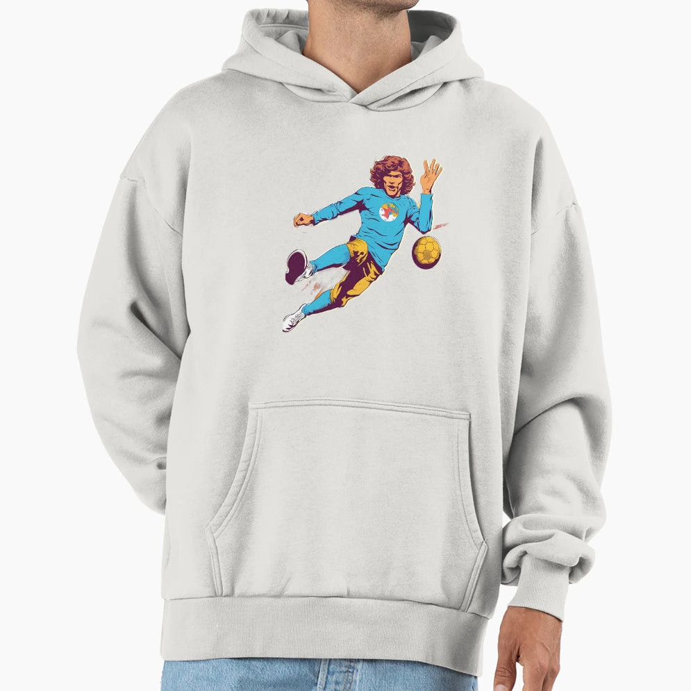 Soccer Player Hoodie - Unique Graphic Men Women - T-Shirt, Sweatshirt, Hoodie