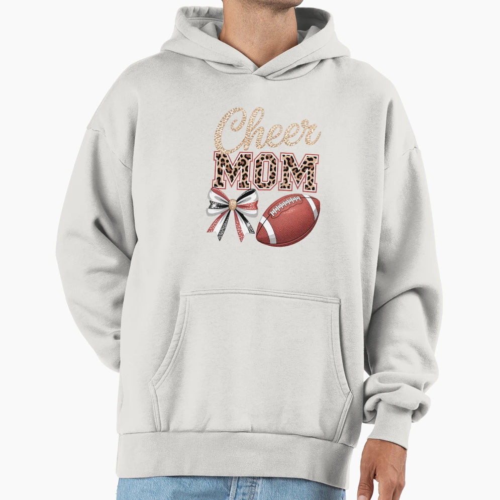Football Cheer Cheerleading Funny Hoodie - Custom Art Print for Adults - T-Shirt, Sweatshirt, Hoodie