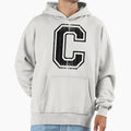 Big Varsity Letter C Hoodie - Minimalist Print Unisex - T-Shirt, Sweatshirt, Hoodie