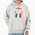 2021 Euro England Italy Final Hoodie - Minimalist Print for Adults - T-Shirt, Sweatshirt, Hoodie