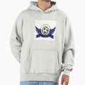 Foot Ball Logo Hoodie - Casual Everyday Wear Men Women - T-Shirt, Sweatshirt, Hoodie