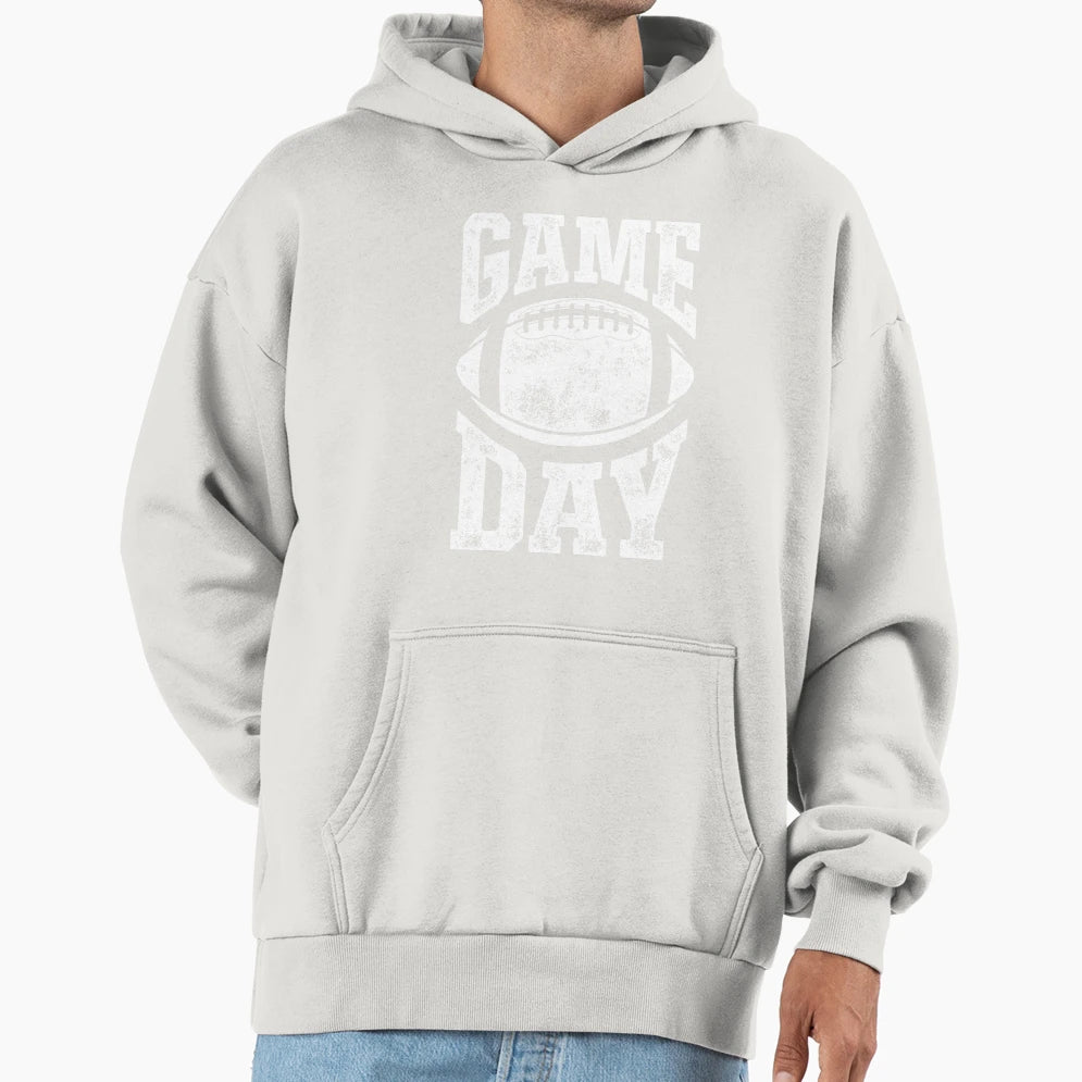 Game Day Football Season Funny Team Sports Hoodie - Trendy Graphic Unisex - T-Shirt, Sweatshirt, Hoodie