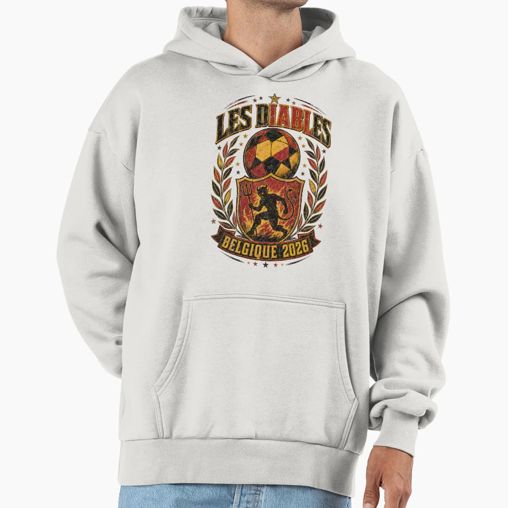 Les Diables Rouges Belgique 2026 T-Shirt - Custom Art Print Men Women - T-Shirt, Sweatshirt, Hoodie
