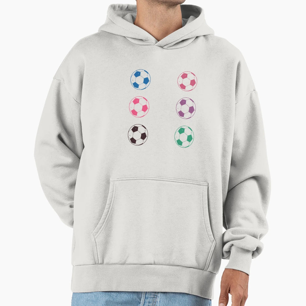 Soccer Ball Hoodie - Graphic Print for Adults - T-Shirt, Sweatshirt, Hoodie