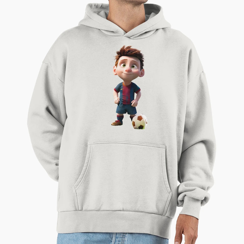 Lionel Messi Football Player Hoodie - Graphic Print Men Women - T-Shirt, Sweatshirt, Hoodie