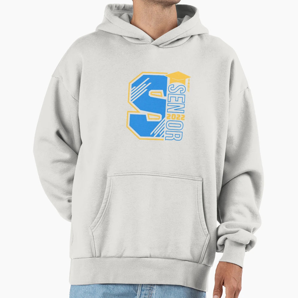 Senior 2022 Hoodie - Custom Art Print for Adults - T-Shirt, Sweatshirt, Hoodie