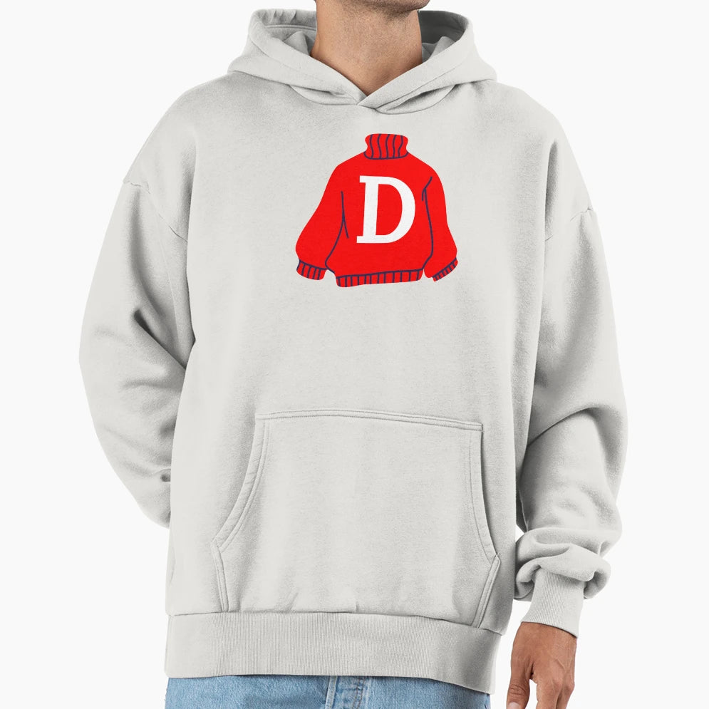 Letter Hoodie - Trendy Graphic Unisex - T-Shirt, Sweatshirt, Hoodie