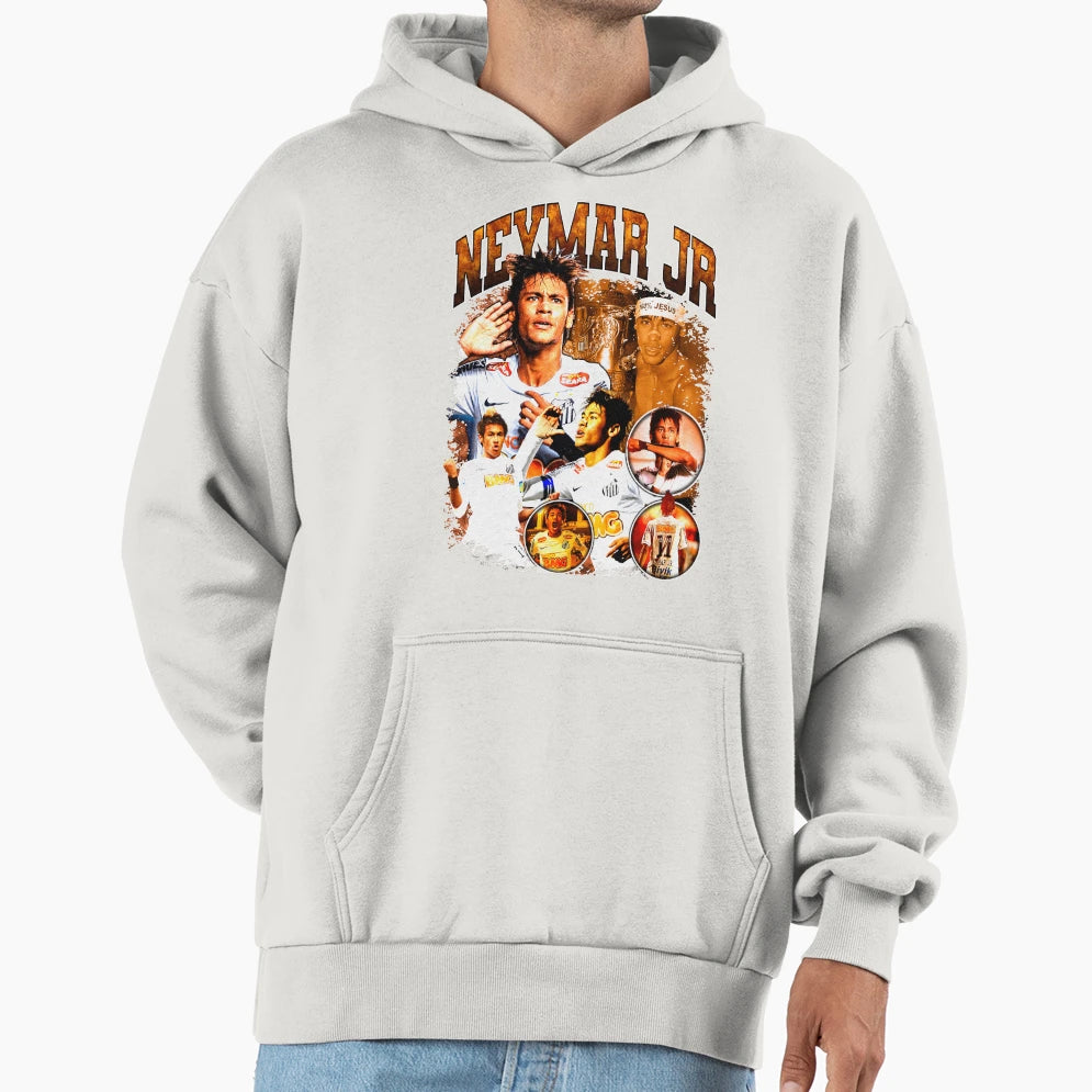Neymar Jr Santos Hoodie - Unique Graphic Men Women - T-Shirt, Sweatshirt, Hoodie