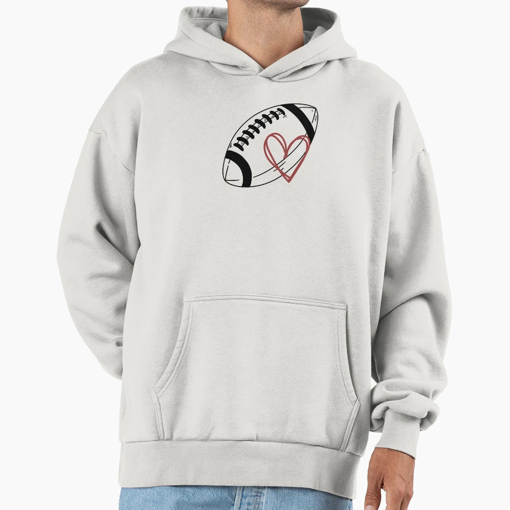 Football Game Day Gift Football Hoodie - Fun Novelty Design Men Women - T-Shirt, Sweatshirt, Hoodie