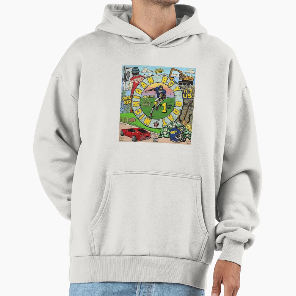 Lil Yachty Michigan Boat Hoodie - Aesthetic Graphic Men Women - T-Shirt, Sweatshirt, Hoodie