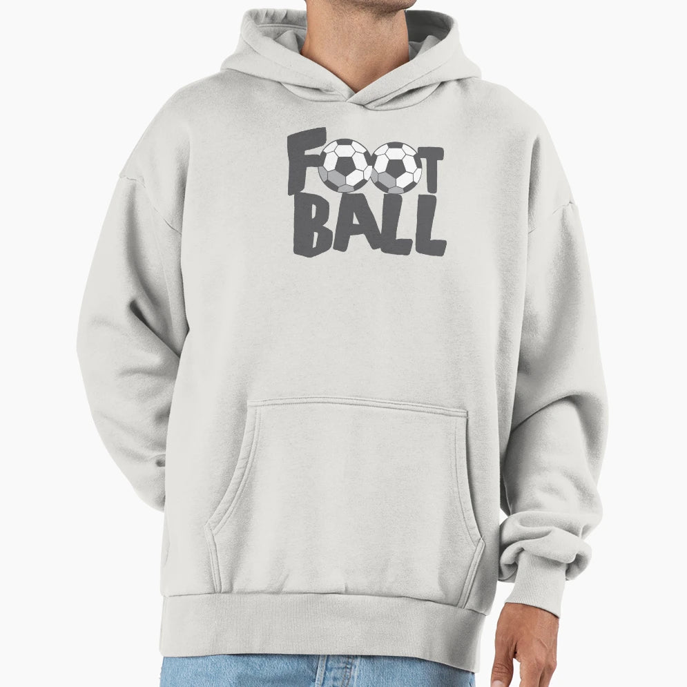 Football Soccer Balls Hoodie - Trendy Graphic Unisex - T-Shirt, Sweatshirt, Hoodie