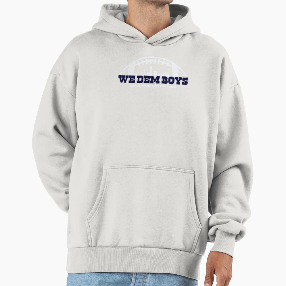 Dallas Football Fan Wear Hoodie - Graphic Print Unisex - T-Shirt, Sweatshirt, Hoodie