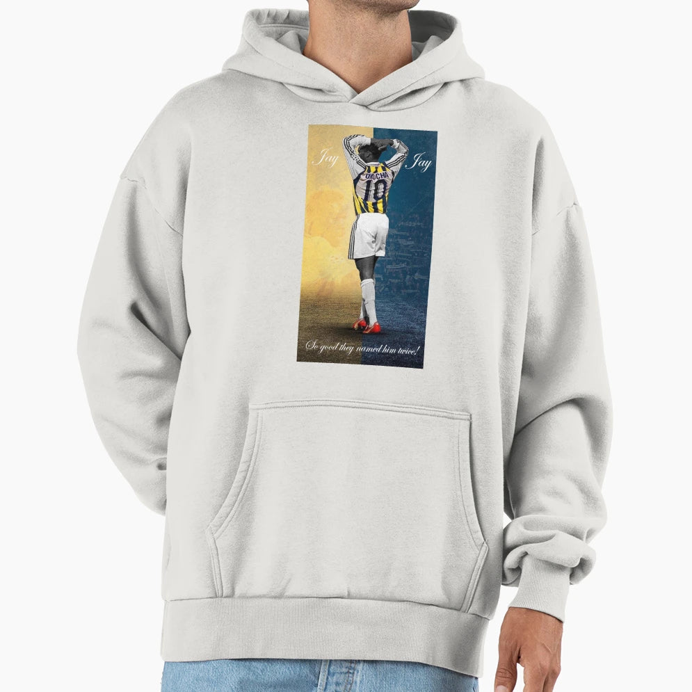 Fenerbahce Jay Jay Okocha Hoodie - Casual Everyday Wear Unisex - T-Shirt, Sweatshirt, Hoodie