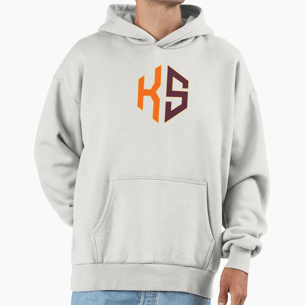 Kansas State Abbreviation Hoodie - Unique Graphic for Adults - T-Shirt, Sweatshirt, Hoodie