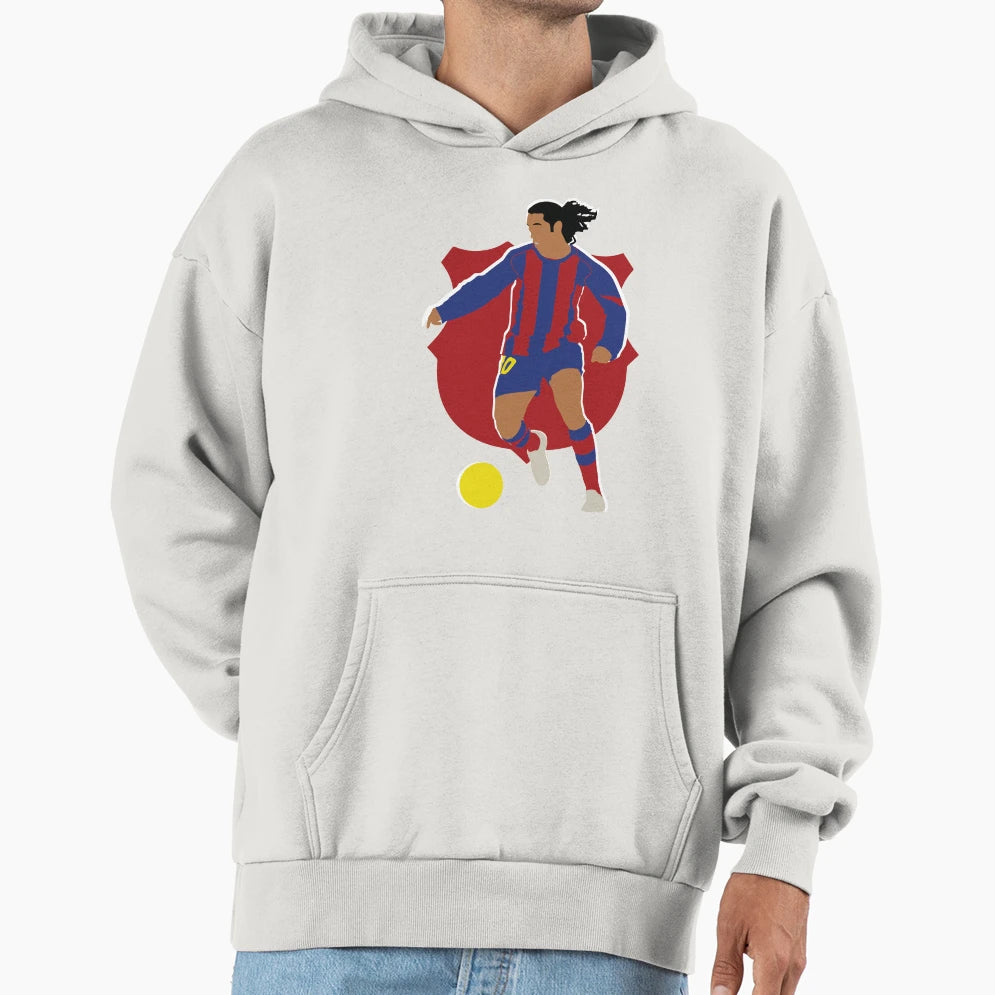 Ronaldinho Bc Fc Hoodie - Trendy Graphic Unisex - T-Shirt, Sweatshirt, Hoodie
