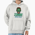 Zombie Brother Matching Family Zombie Hoodie - Novelty Apparel Men Women - T-Shirt, Sweatshirt, Hoodie