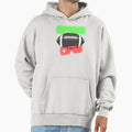 Game Day Neon Football Hoodie - Aesthetic Graphic for Adults - T-Shirt, Sweatshirt, Hoodie