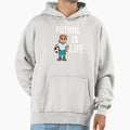 Futbol Is Life Soccer Lover Football Fan Hoodie - Graphic Print Men Women - T-Shirt, Sweatshirt, Hoodie