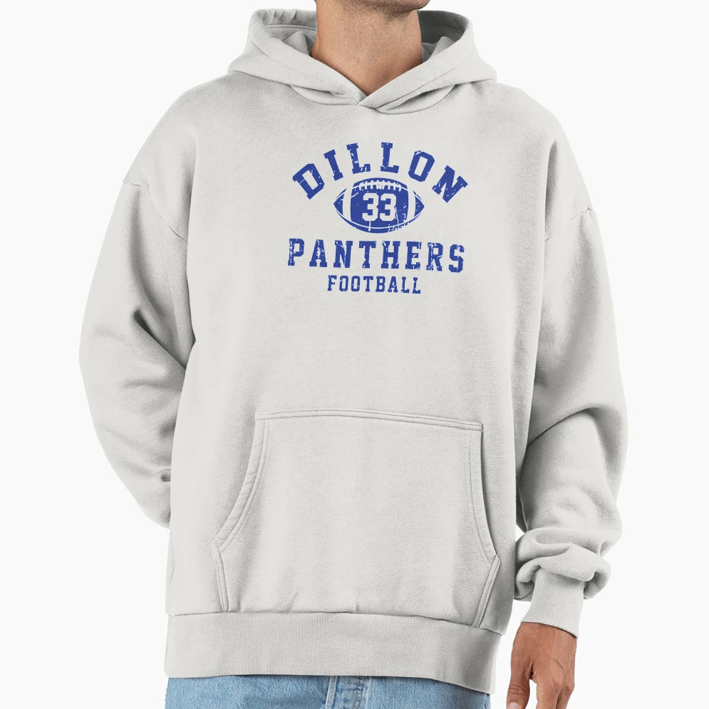 Dillon Panthers Football 33 Hoodie - Aesthetic Graphic for Adults - T-Shirt, Sweatshirt, Hoodie