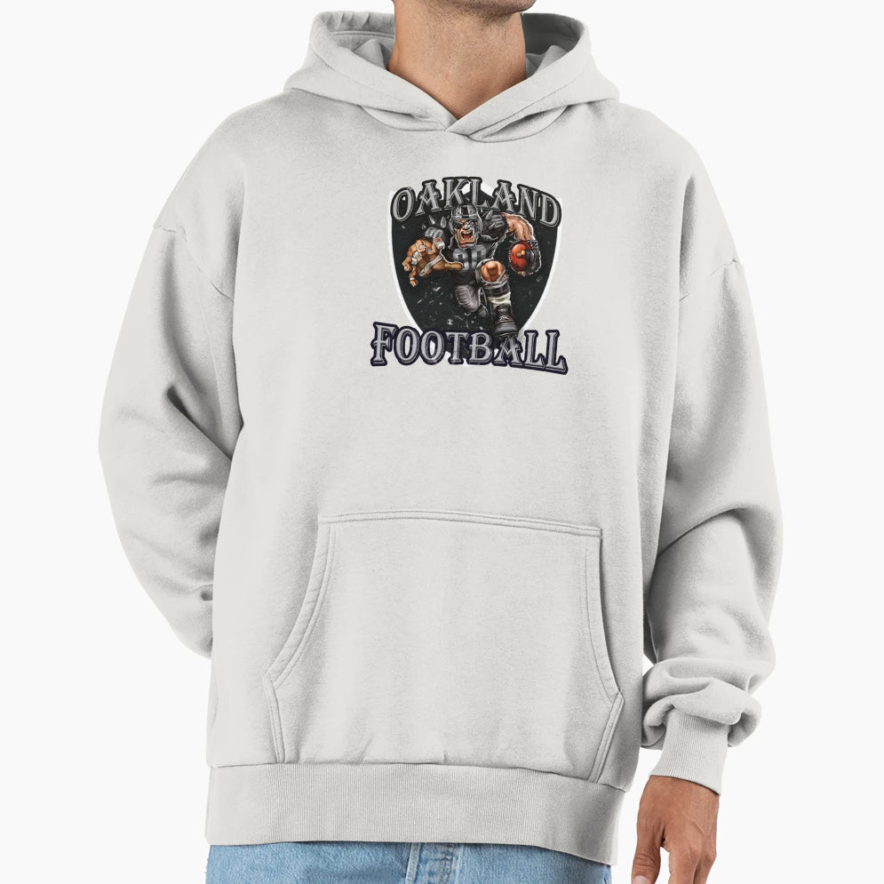 Oakland Football Detroit Football Lions Hoodie - Novelty Apparel Unisex - T-Shirt, Sweatshirt, Hoodie