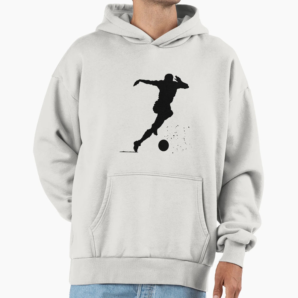 Soccer Player Hoodie - Graphic Print Unisex - T-Shirt, Sweatshirt, Hoodie
