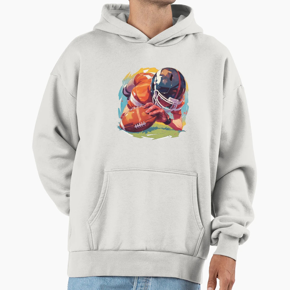 Football Hoodie - Fun Novelty Design Unisex - T-Shirt, Sweatshirt, Hoodie