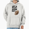Game Day Hype Bold Football Energy Hoodie - Fun Novelty Design for Adults - T-Shirt, Sweatshirt, Hoodie