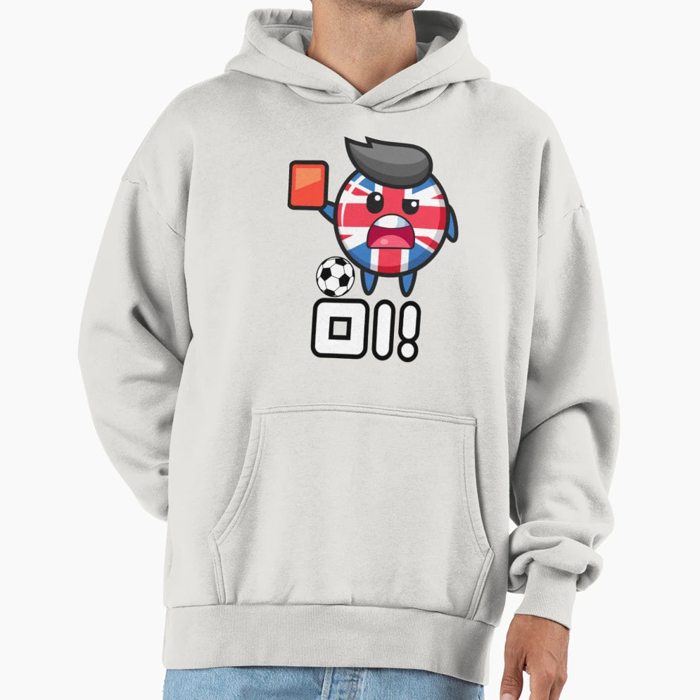 Oi Just Play Football18 Hoodie - Aesthetic Graphic Unisex - T-Shirt, Sweatshirt, Hoodie