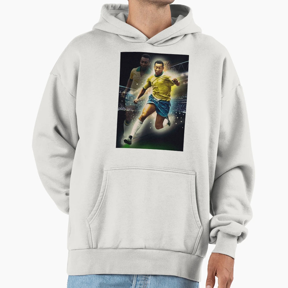 Pele Art Hoodie - Fun Novelty Design Unisex - T-Shirt, Sweatshirt, Hoodie