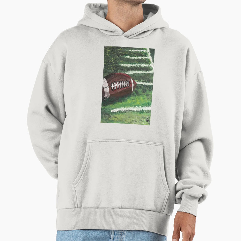Football Hoodie - Minimalist Print Unisex - T-Shirt, Sweatshirt, Hoodie