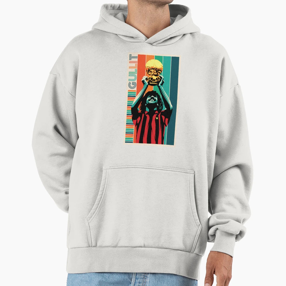 Ruud Gullit Hoodie - Minimalist Print for Adults - T-Shirt, Sweatshirt, Hoodie